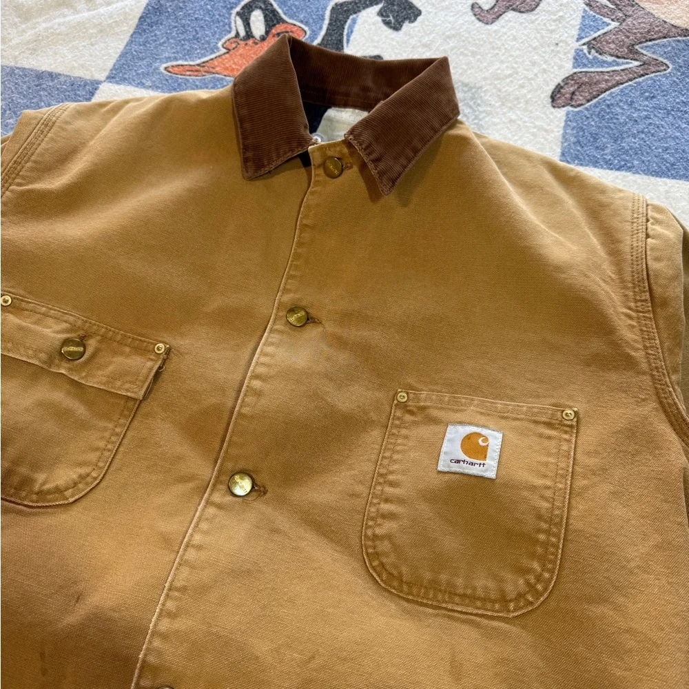 Vintage 90’s carhartt chore jacket - Picture 3 of 4